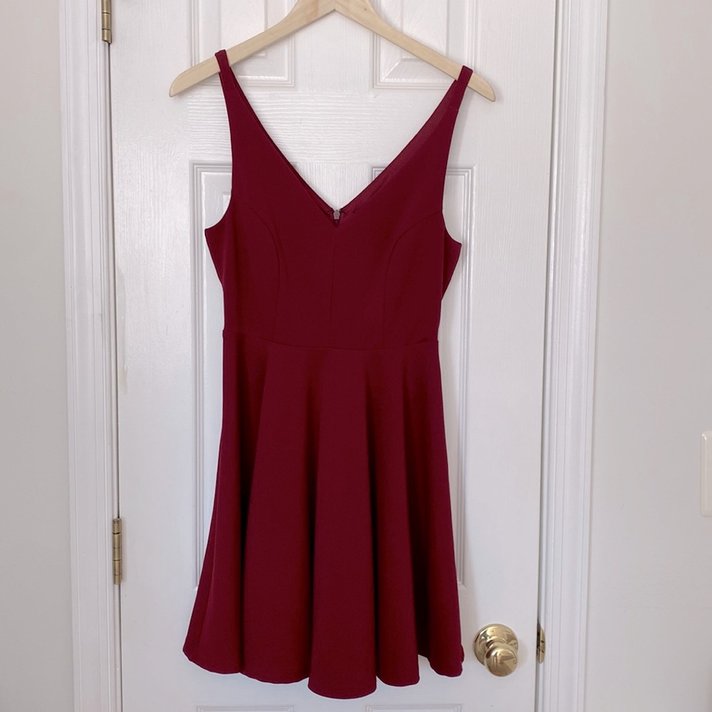 Lulus Dark Red Dress